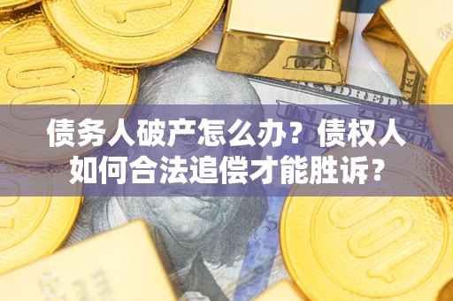 北京债务人破产怎么办？债权人如何合法追偿才能胜诉？