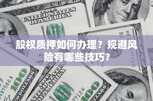 北京股权质押如何办理？规避风险有哪些技巧？